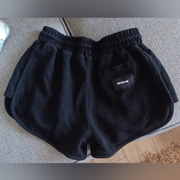 WE11DONE women's short. Size M in black - Picture 2 of 4